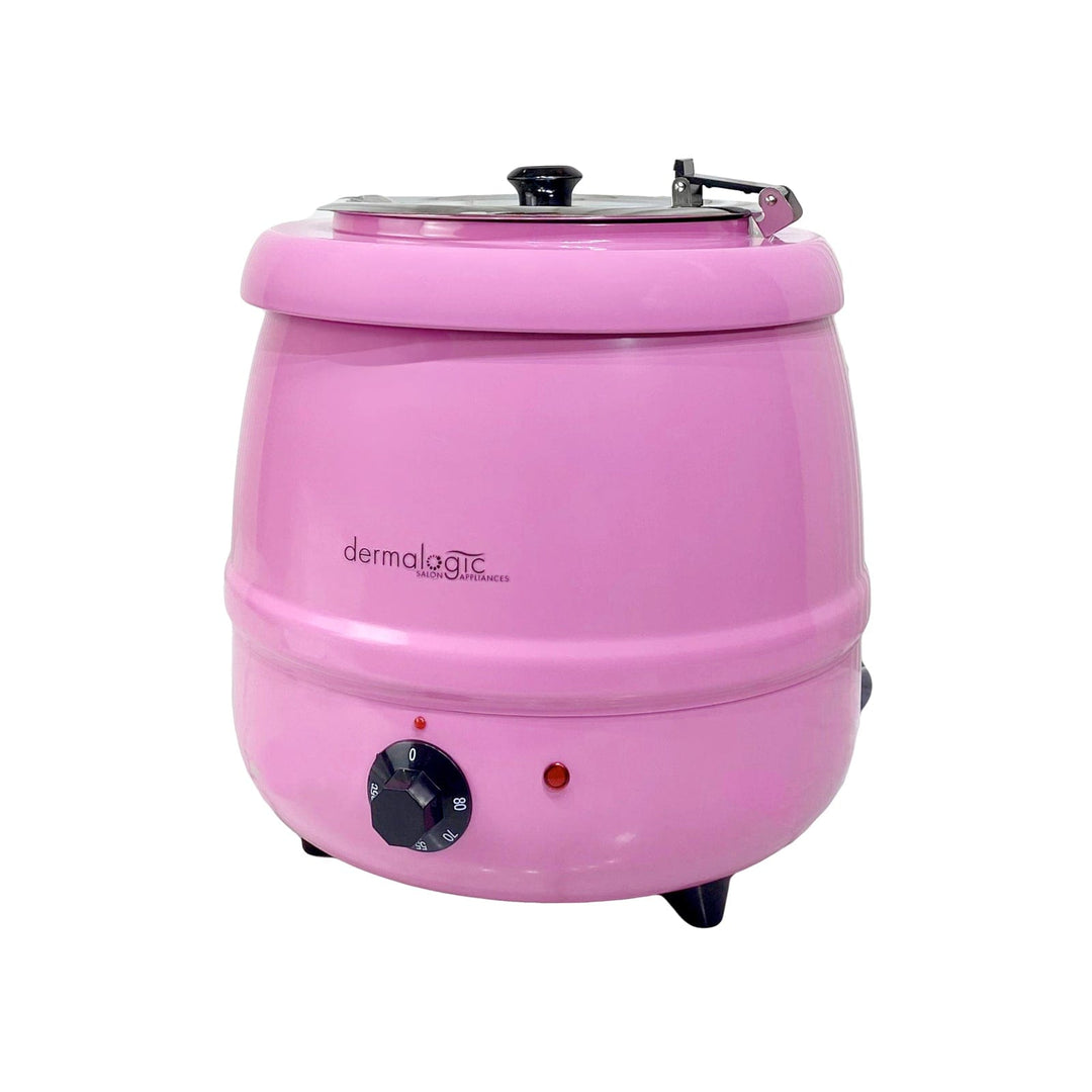 Dermalogic Dermalogic Paraffin Wax Kettle Warmer w/ 5oz Ladle - 10L Pink ISR-WXAPP-10-PNK