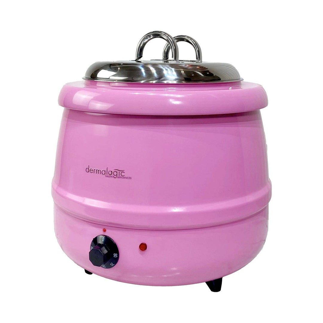 Dermalogic Dermalogic Paraffin Wax Kettle Warmer w/ 7oz Ladle - 13L Pink ISR-WXAPP-13-PNK