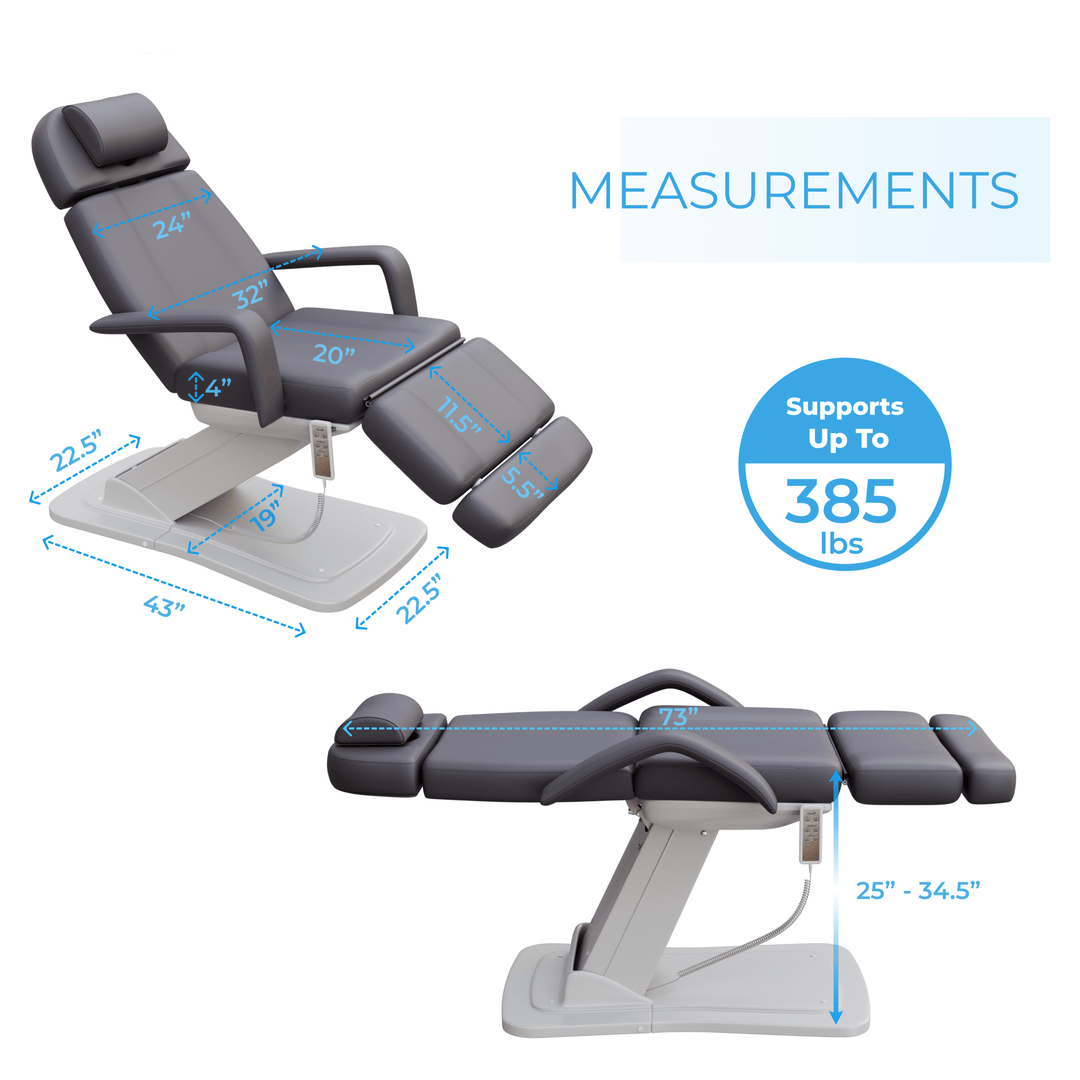 Spa Numa MINO Luxury Three Motor Treatment Chair (2221D)