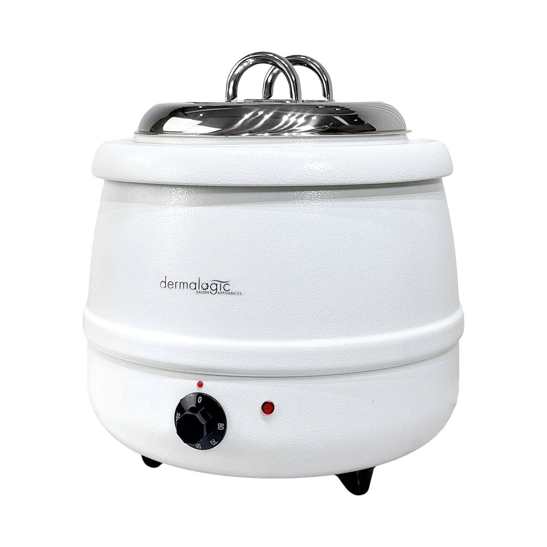 Dermalogic Dermalogic Paraffin Wax Kettle Warmer w/ 7oz Ladle - 13L White ISR-WXAPP-13-WHT