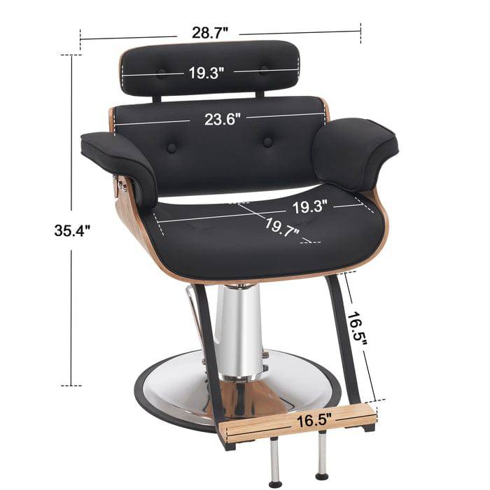 Brooks Salon Furnishing HydroChic Styling Chair