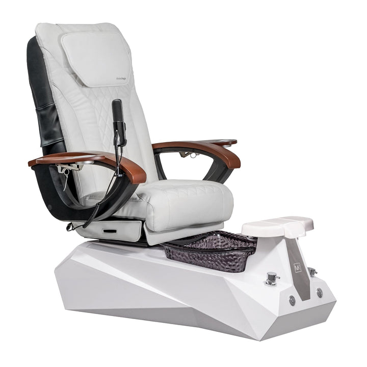 Mayakoba SERENITY Shiatsulogic EX-R Pedicure Chair White EXR / White and Black Serenity AYC-SPA-SERENITY-EXR-852WHTBLK-20VWHT