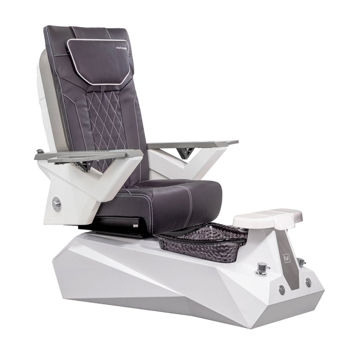 Mayakoba SERENITY Shiatsulogic FX Pedicure Chair Chocolate FX / White and Black Serenity AYC-SPA-SERENITY-FX-852WHTBLK-53CHO