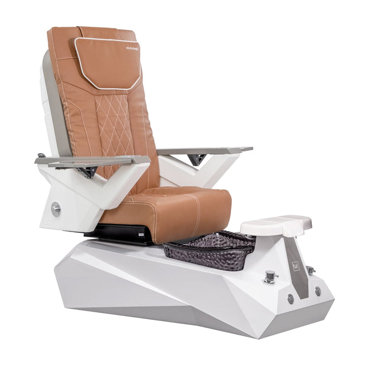 Mayakoba SERENITY Shiatsulogic FX Pedicure Chair Cappuccino FX / White and Black Serenity AYC-SPA-SERENITY-FX-852WHTBLK-53CPO