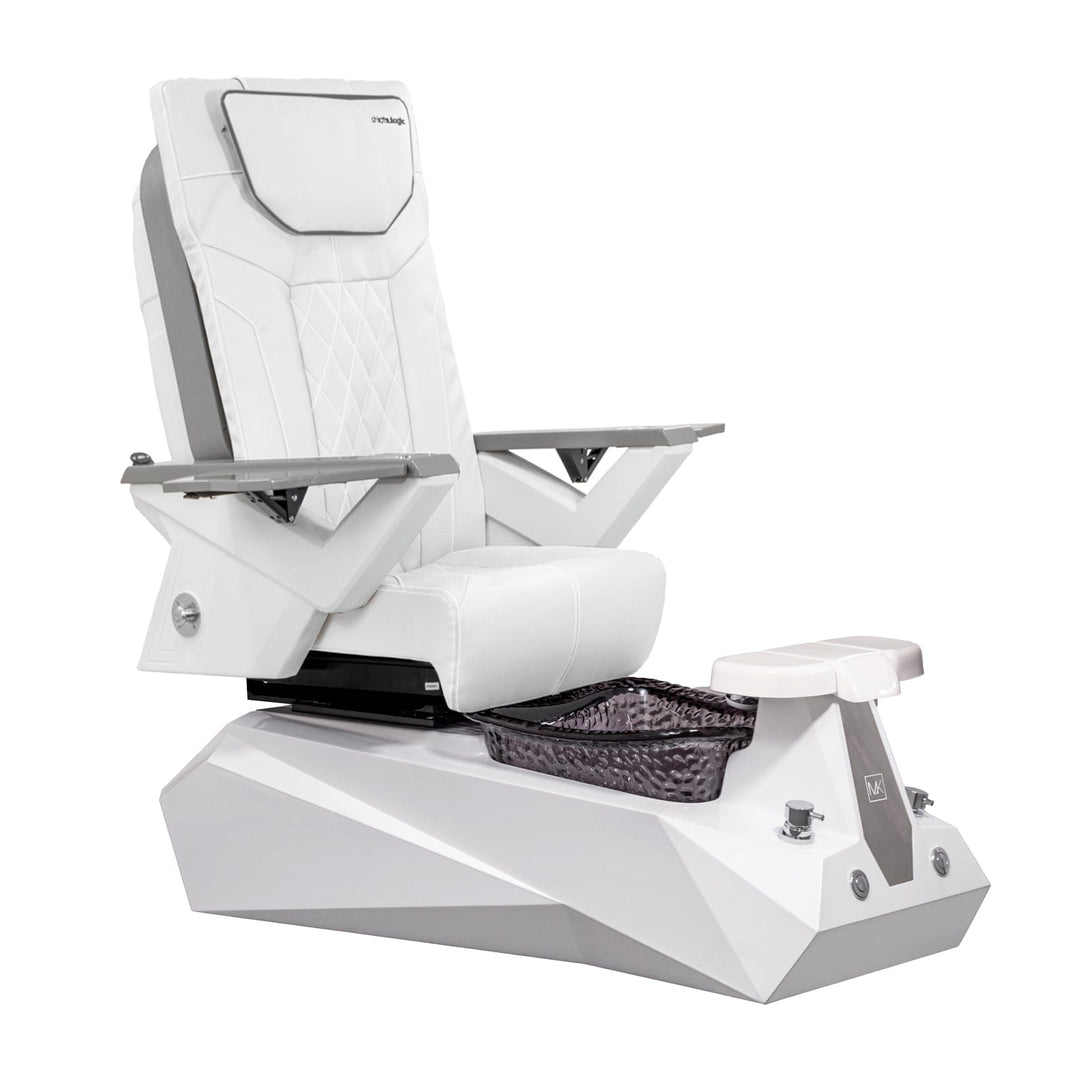 Mayakoba SERENITY Shiatsulogic FX Pedicure Chair White FX / White and Black Serenity AYC-SPA-SERENITY-FX-852WHTBLK-53WHT