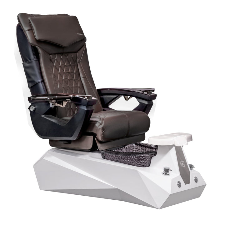 Mayakoba SERENITY Shiatsulogic LX Pedicure Chair Coffee LX / White and Black Serenity AYC-SPA-SERENITY-LX-852WHTBLK-18VCFE