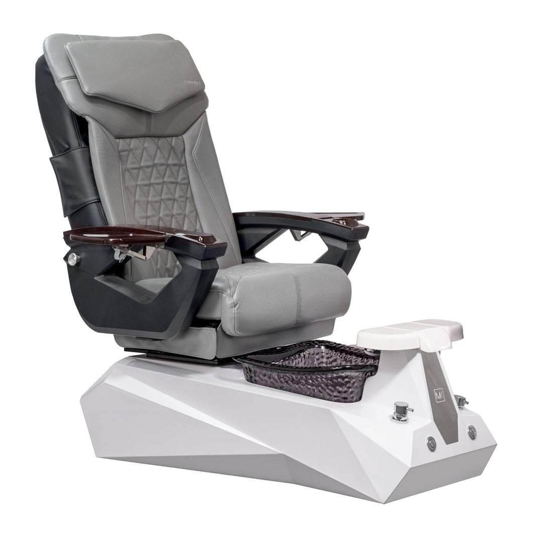 Mayakoba SERENITY Shiatsulogic LX Pedicure Chair Grey LX / White and Black Serenity AYC-SPA-SERENITY-LX-852WHTBLK-18VGY