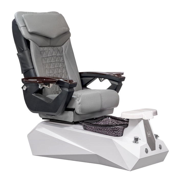 Mayakoba SERENITY Shiatsulogic LX Pedicure Chair Grey LX / White and Black Serenity AYC-SPA-SERENITY-LX-852WHTBLK-18VGY