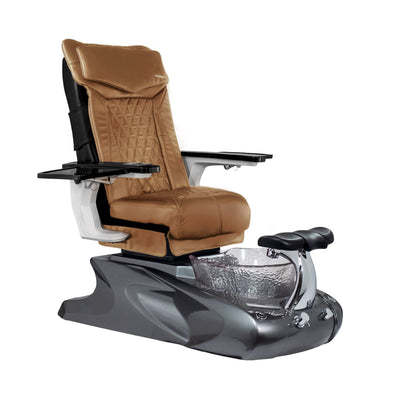 Mayakoba VIGGO II Shiatsulogic DX Pedicure Chair DX-Cappuccino / Metallic Grey Viggo II AYC-SPA-VIGGO-2-DX2307-849MTLGRY-18VCPO