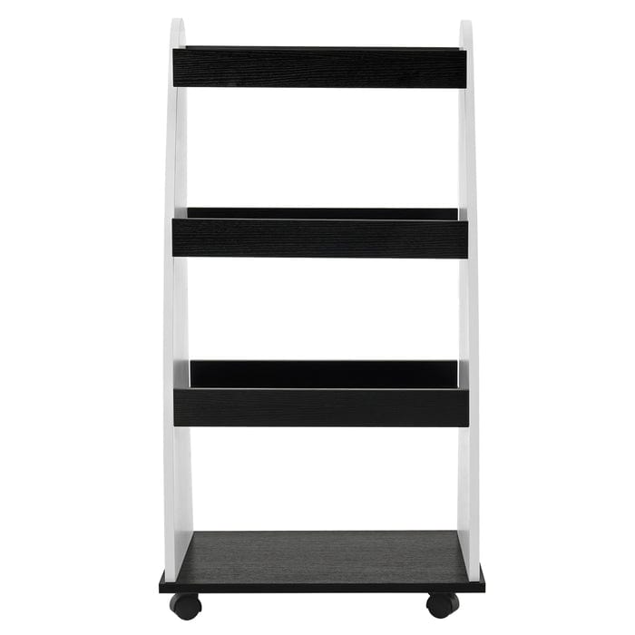 Brooks Salon Furnishing Alex 4-Tier Salon Rolling Utility Cart