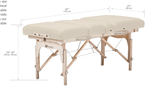 EarthLite Calistoga™ Portable Salon Table DSP-ERL-FCCHR-CALISTOGA