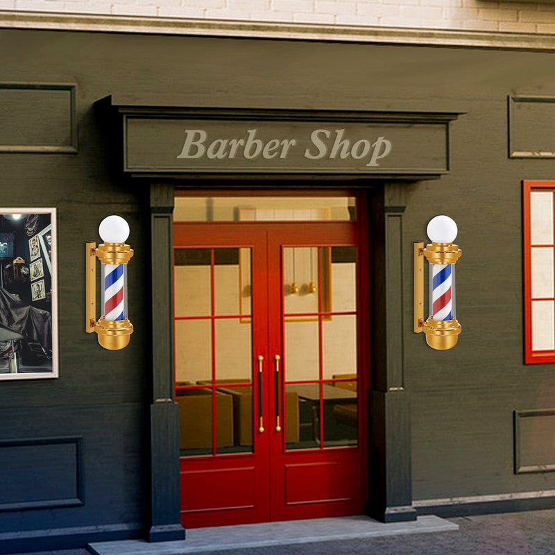 Brooks Salon Furnishing The Hudson Spiral Barber Pole