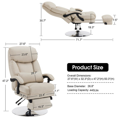 Brooks Salon Furnishing The Serenity Recliner Chair