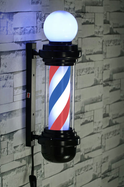 Brooks Salon Furnishing The Hudson Spiral Barber Pole