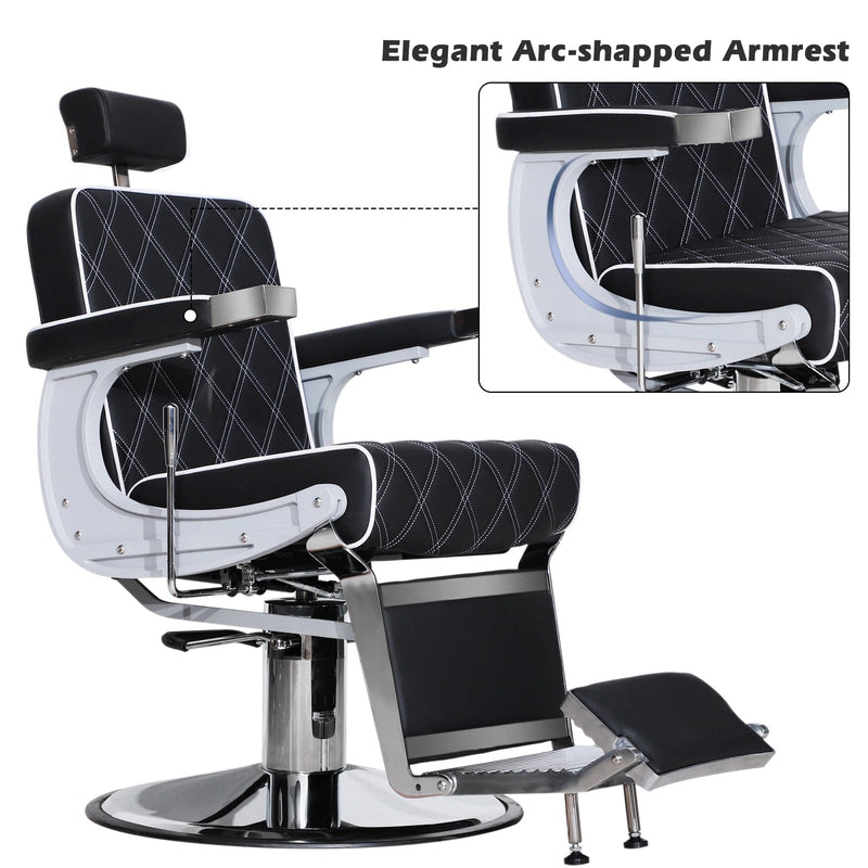 Brooks Salon Furnishing Majestic Luxe Barber Chair