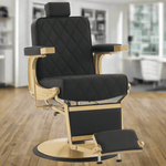 Brooks Salon Furnishing Majestic Luxe Barber Chair