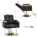 Brooks Salon Furnishing The Royale Barber Chair