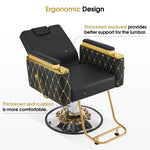 Brooks Salon Furnishing The Royale Barber Chair