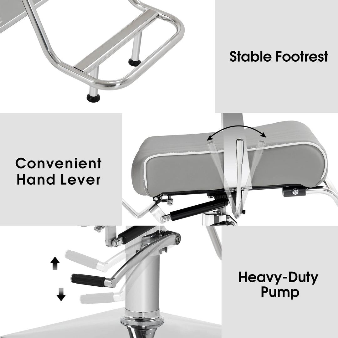 Brooks Salon Furnishing The Nordic Elegance Barber Chair