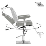 Brooks Salon Furnishing The Nordic Elegance Barber Chair