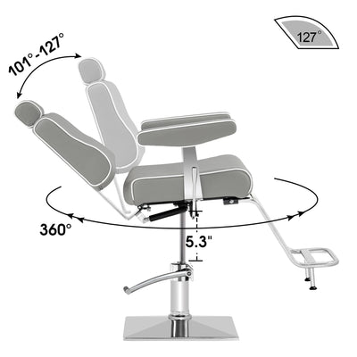 Brooks Salon Furnishing The Nordic Elegance Barber Chair