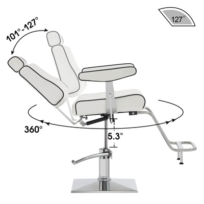 Brooks Salon Furnishing The Nordic Elegance Barber Chair