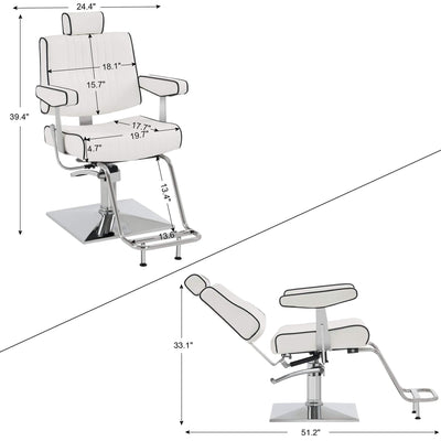 Brooks Salon Furnishing The Nordic Elegance Barber Chair