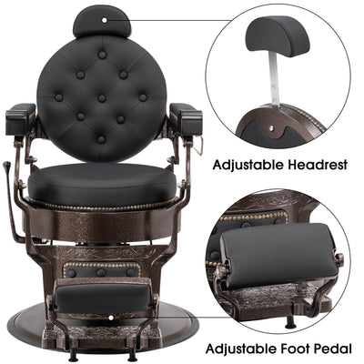 Brooks Salon Furnishing Heritage Vintage Barber Chair