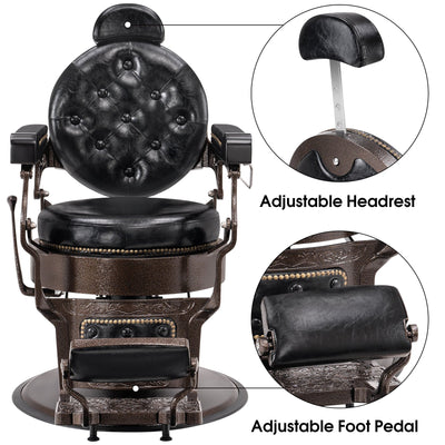 Brooks Salon Furnishing Heritage Vintage Barber Chair