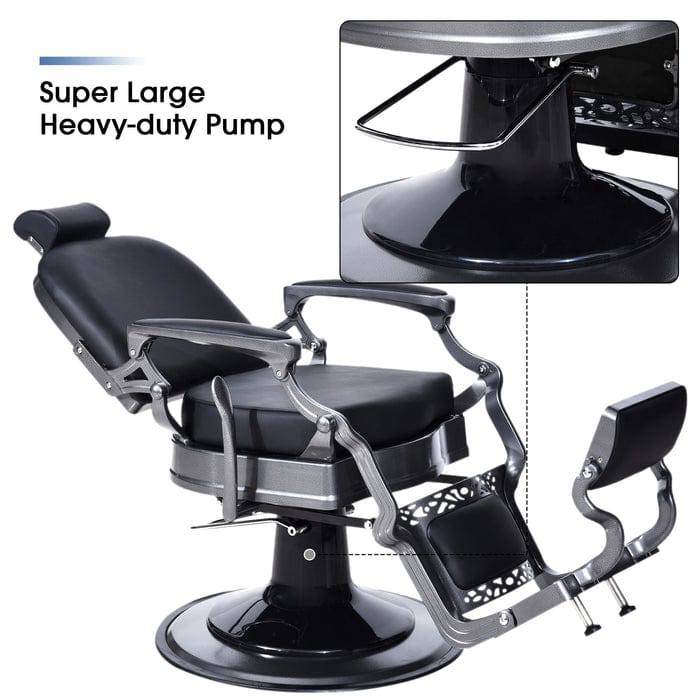 Brooks Salon Furnishing ClassicRevive All-Purpose Hydraulic Vintage Barber Chair