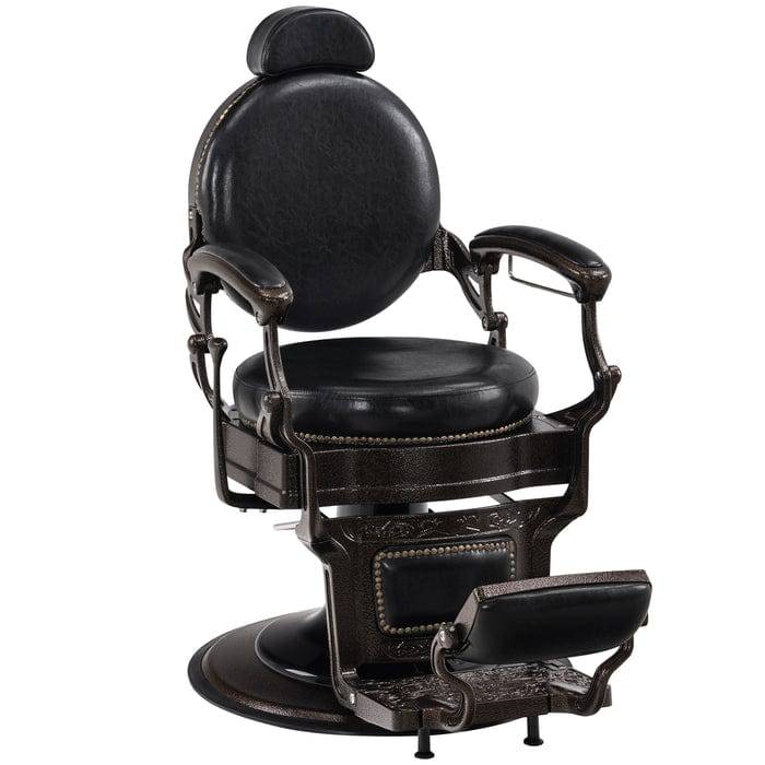 Brooks Salon Furnishing RetroFlex Heavy-Duty All-Purpose Hydraulic Barber Chair