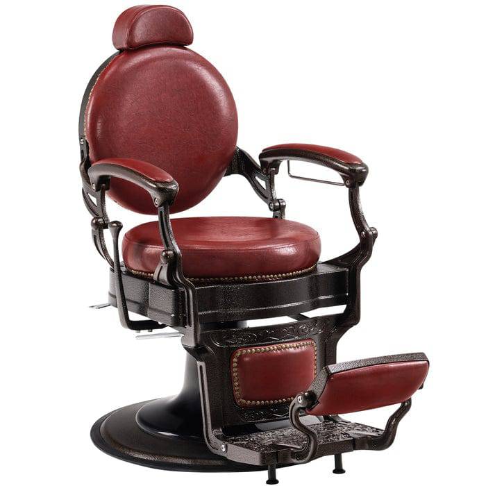 Brooks Salon Furnishing RetroFlex Heavy-Duty All-Purpose Hydraulic Barber Chair