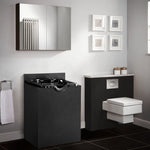 Brooks Salon Furnishing AquaLux Shampoo Backwash Sink & Cabinet Station