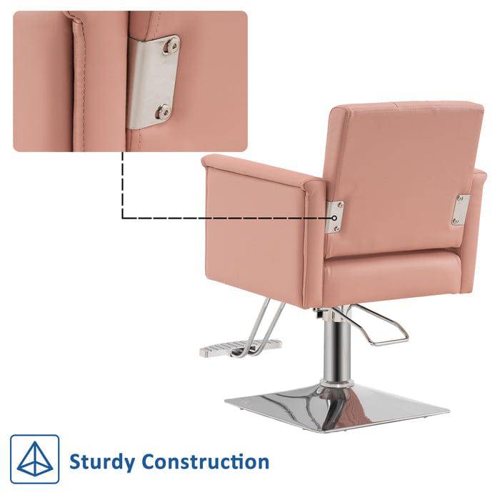 Brooks Salon Furnishing EleganceFlow: Classic Hydraulic Styling Salon Chair