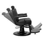 Berkeley Rogers Barber Chair HON-BBCHR-52025-BLKBLK