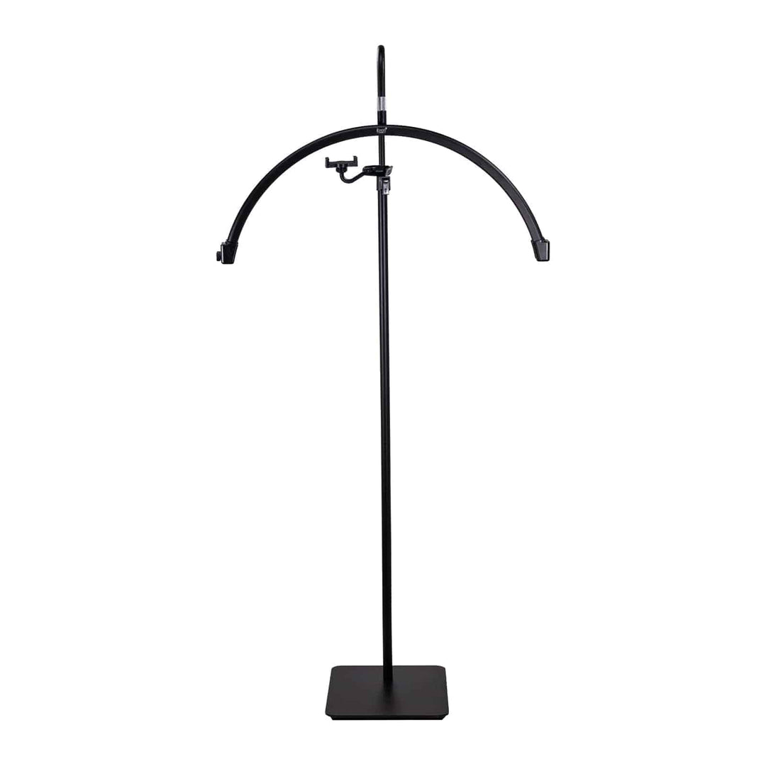 Keen Essentials Luna LED Esthetician Light, Half Moon Floor Lamp