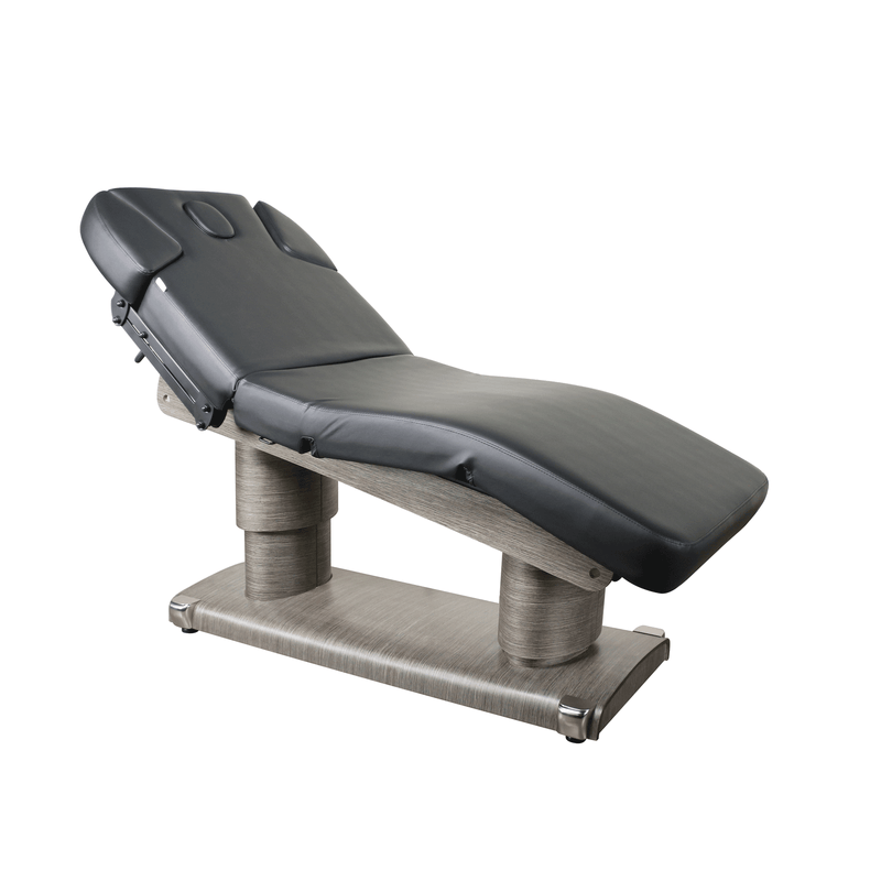 Dermalogic Belvedere Electric Spa Treatment Table Black & Grey Granite HZH-FCCHR-3838-BLK