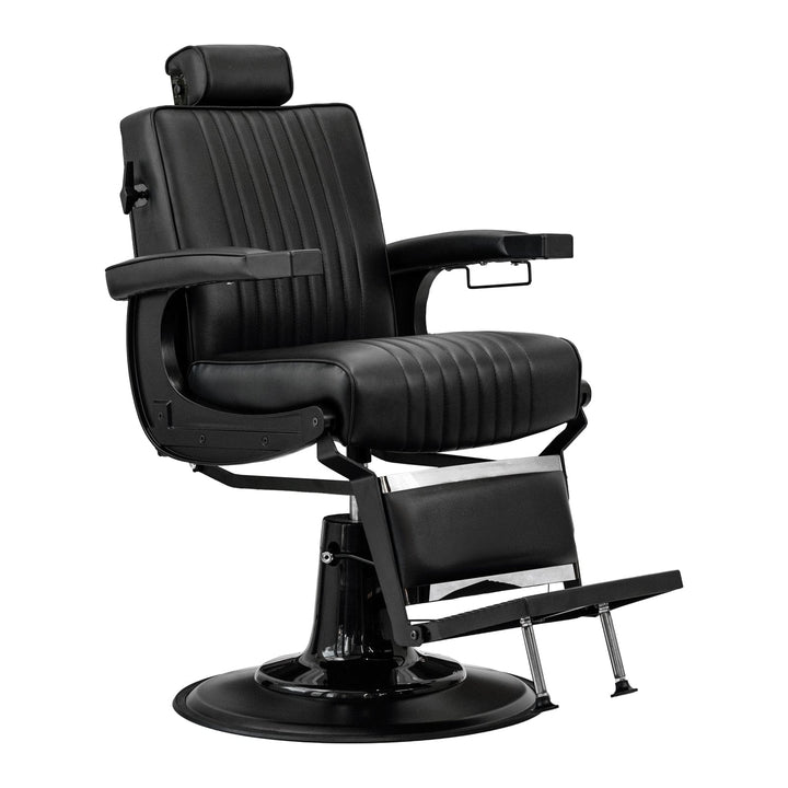 Berkeley CAPRI Barber Chair w/ Recliner on the backrest LTX-BBCHR-72815-BLK