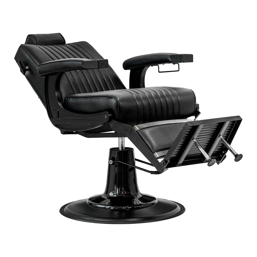 Berkeley CAPRI Barber Chair w/ Recliner on the backrest LTX-BBCHR-72815-BLK