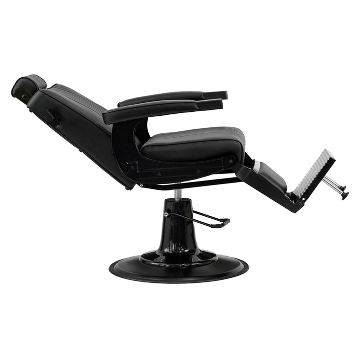 Berkeley CAPRI Barber Chair w/ Recliner on the backrest LTX-BBCHR-72815-BLK