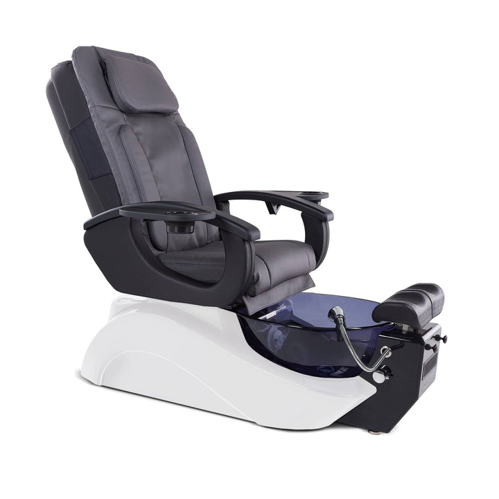 Continuum Continuum Le Rêve VE Pedicure Chair Slate Cover / White Base / Smoke Bowl FF-CNT-SPA-LE-REVE-SLT-WHT-SMK