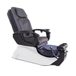 Continuum Continuum Le Rêve VE Pedicure Chair Slate Cover / White Base / Smoke Bowl FF-CNT-SPA-LE-REVE-SLT-WHT-SMK