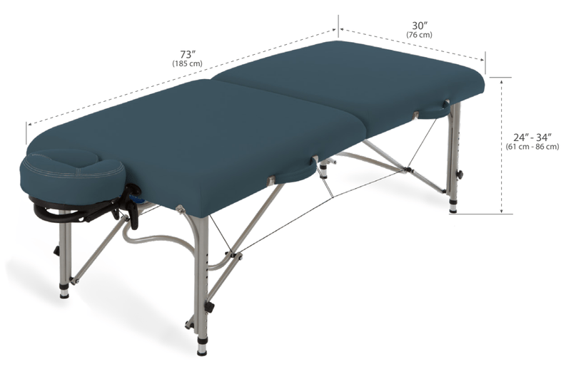 EarthLite Luna™ Portable Massage/Tattoo Table Package