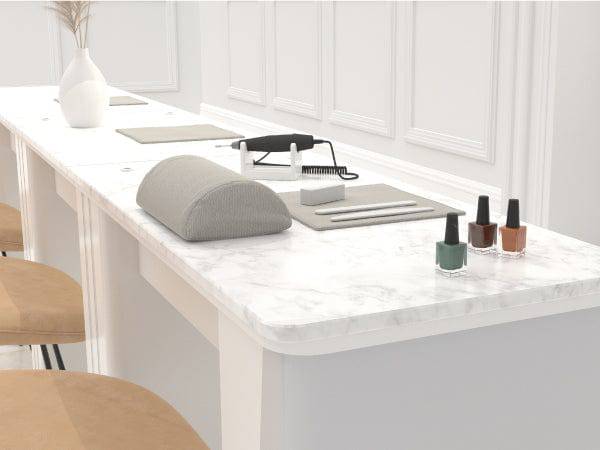 Mayakoba NOVA I Triple Manicure Table