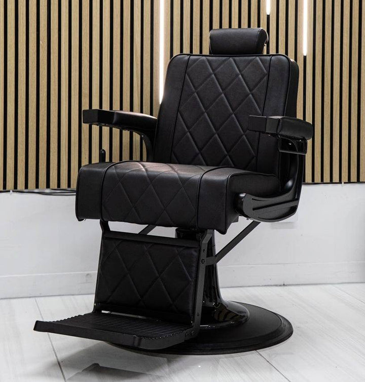 Rogers Barber Chair Black - SalonCity