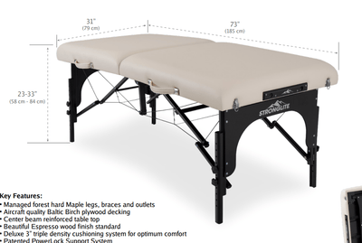 EarthLite Stronglite Premier Portable Massage Table Package