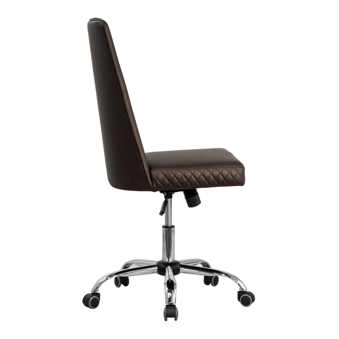 Mayakoba ESTELLE Hydraulic Customer Chair with Rolling Base