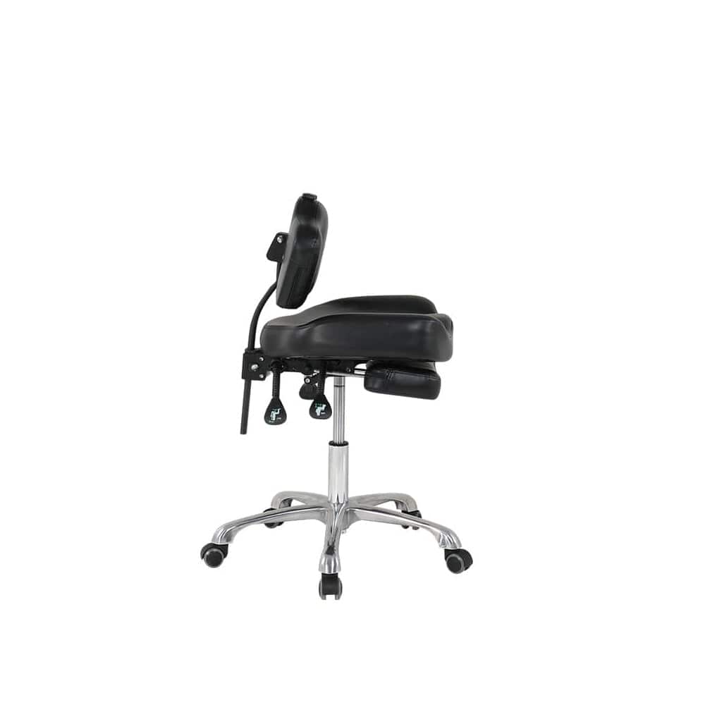 TatArtist Tattoo Artist Chair with Separable Backrest TA9977 FF-DPI-MSTRCHR-9977-BLK