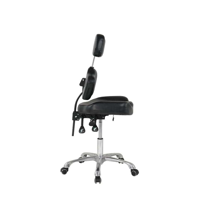 TatArtist Tattoo Artist Chair with Separable Backrest TA9977 FF-DPI-MSTRCHR-9977-BLK