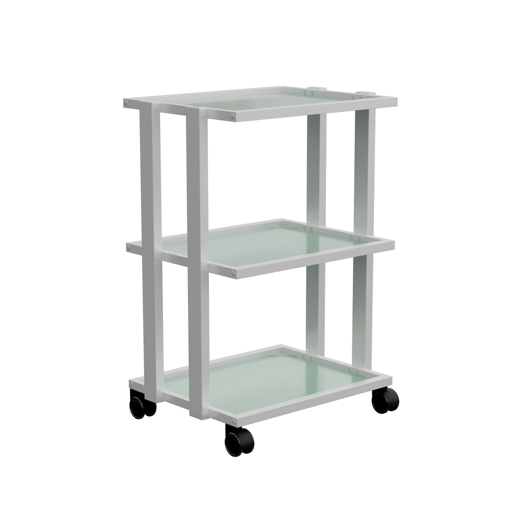 Spa Numa WEET Beauty Trolley with 3 Tier Glass Shelves (1041) FF-SOB-TRLY-1041